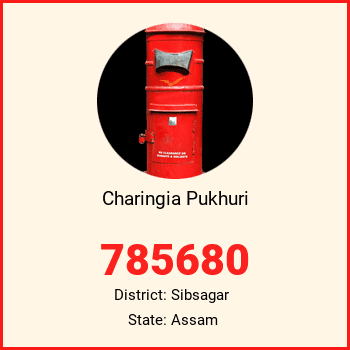 Charingia Pukhuri pin code, district Sibsagar in Assam