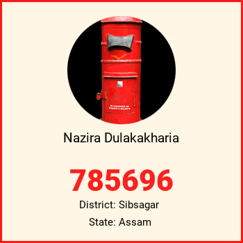 Nazira Dulakakharia pin code, district Sibsagar in Assam