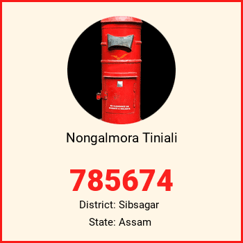 Nongalmora Tiniali pin code, district Sibsagar in Assam