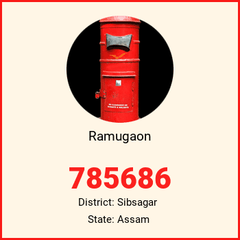 Ramugaon pin code, district Sibsagar in Assam