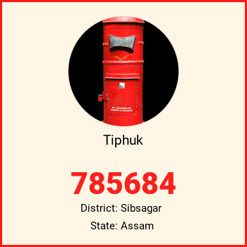 Tiphuk pin code, district Sibsagar in Assam