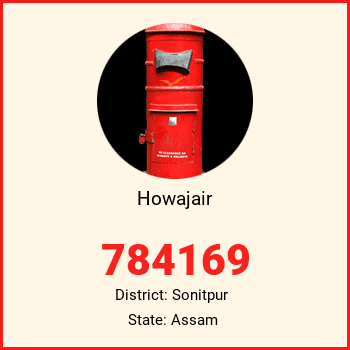 Howajair pin code, district Sonitpur in Assam