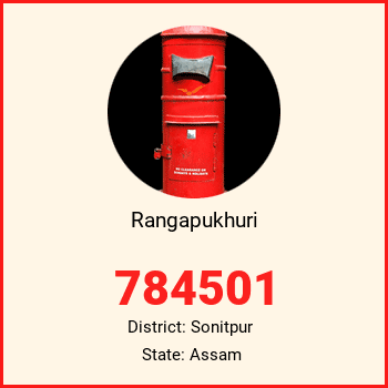 Rangapukhuri pin code, district Sonitpur in Assam