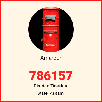 Amarpur pin code, district Tinsukia in Assam