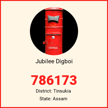 Jubilee Digboi pin code, district Tinsukia in Assam