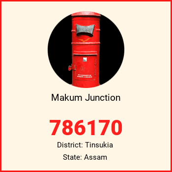 Makum Junction pin code, district Tinsukia in Assam