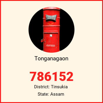 Tonganagaon pin code, district Tinsukia in Assam