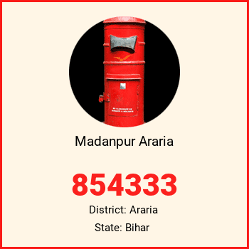 Madanpur Araria pin code, district Araria in Bihar
