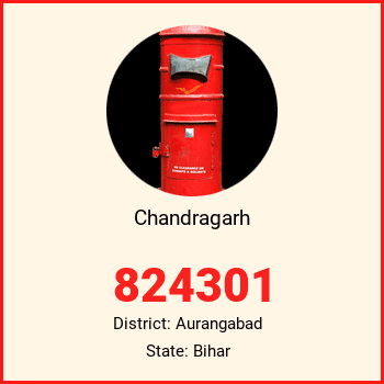 Chandragarh pin code, district Aurangabad in Bihar