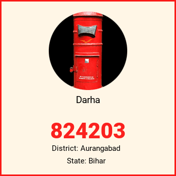 Darha pin code, district Aurangabad in Bihar