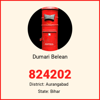Dumari Belean pin code, district Aurangabad in Bihar