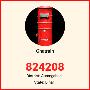 Ghatrain pin code, district Aurangabad in Bihar