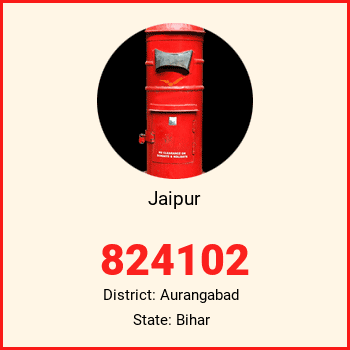 Jaipur pin code, district Aurangabad in Bihar
