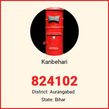 Kanbehari pin code, district Aurangabad in Bihar
