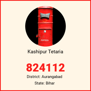 Kashipur Tetaria pin code, district Aurangabad in Bihar