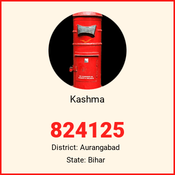 Kashma pin code, district Aurangabad in Bihar