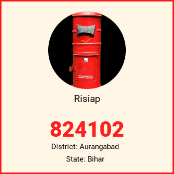 Risiap pin code, district Aurangabad in Bihar
