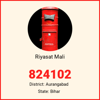 Riyasat Mali pin code, district Aurangabad in Bihar