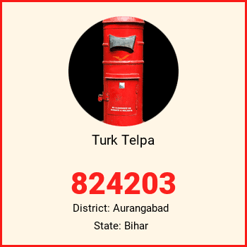 Turk Telpa pin code, district Aurangabad in Bihar