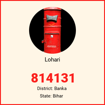 Lohari pin code, district Banka in Bihar