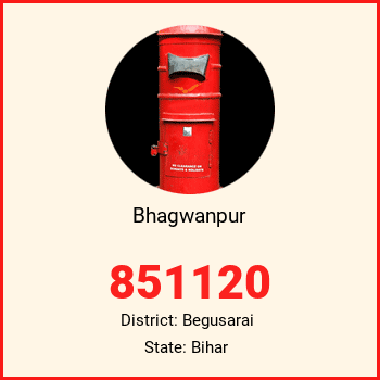 Bhagwanpur pin code, district Begusarai in Bihar