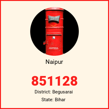 Naipur pin code, district Begusarai in Bihar
