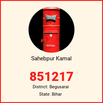 Sahebpur Kamal pin code, district Begusarai in Bihar
