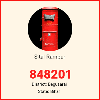 Sital Rampur pin code, district Begusarai in Bihar