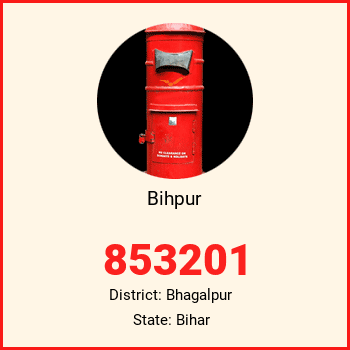 Bihpur pin code, district Bhagalpur in Bihar