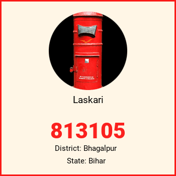 Laskari pin code, district Bhagalpur in Bihar