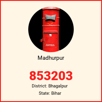 Madhurpur pin code, district Bhagalpur in Bihar
