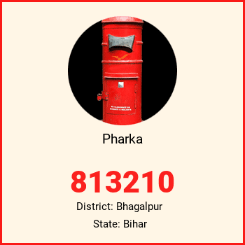 Pharka pin code, district Bhagalpur in Bihar