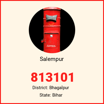 Salempur pin code, district Bhagalpur in Bihar