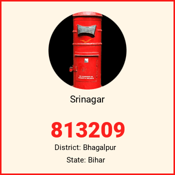 Srinagar pin code, district Bhagalpur in Bihar