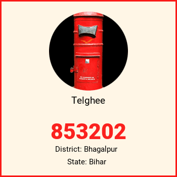 Telghee pin code, district Bhagalpur in Bihar