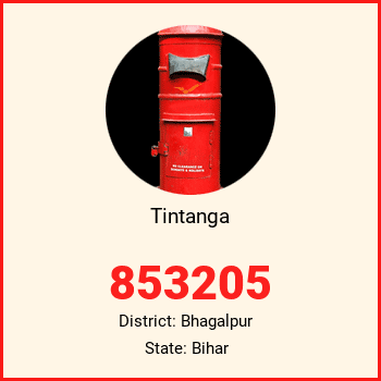 Tintanga pin code, district Bhagalpur in Bihar