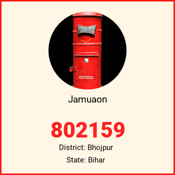 Jamuaon pin code, district Bhojpur in Bihar