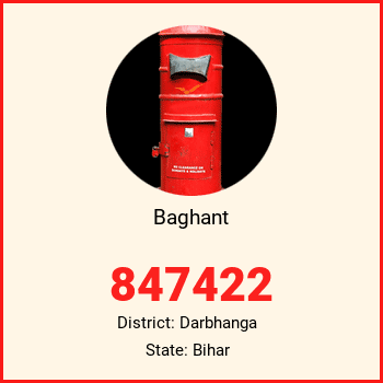 Baghant pin code, district Darbhanga in Bihar