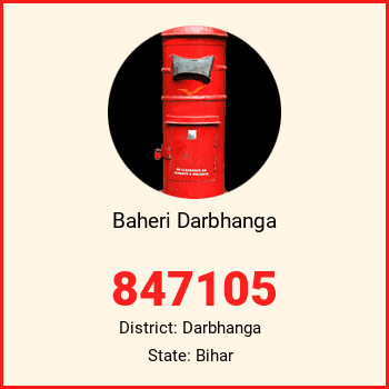 Baheri Darbhanga pin code, district Darbhanga in Bihar