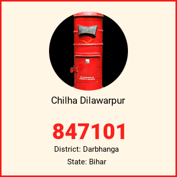 Chilha Dilawarpur pin code, district Darbhanga in Bihar