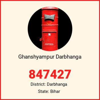 Ghanshyampur Darbhanga pin code, district Darbhanga in Bihar