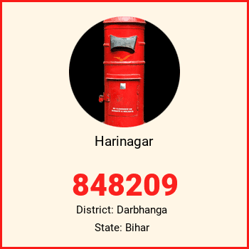 Harinagar pin code, district Darbhanga in Bihar
