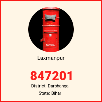 Laxmanpur pin code, district Darbhanga in Bihar