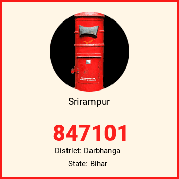 Srirampur pin code, district Darbhanga in Bihar
