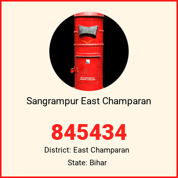 Sangrampur East Champaran pin code, district East Champaran in Bihar