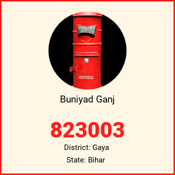 Buniyad Ganj pin code, district Gaya in Bihar