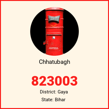 Chhatubagh pin code, district Gaya in Bihar