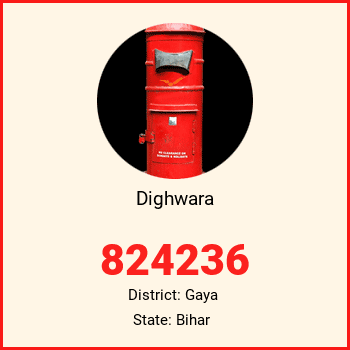 Dighwara pin code, district Gaya in Bihar