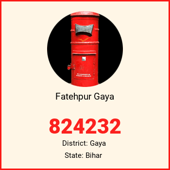 Fatehpur Gaya pin code, district Gaya in Bihar
