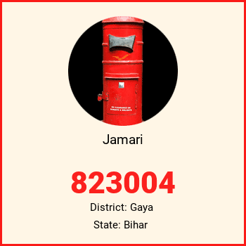 Jamari pin code, district Gaya in Bihar